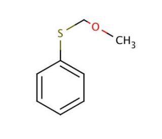Methoxymethyl phenyl sulfide (CAS 13865-50-4) - chemical structure image