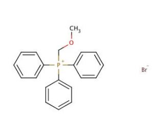 (Methoxymethyl)triphenylphosphonium bromide (CAS 33670-32-5) - chemical structure image