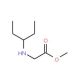 methyl [(1-ethylpropyl)amino]acetate - chemical structure image