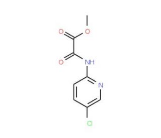 Methyl [(5-chloropyridin-2-yl)amino](oxo)acetate - chemical structure image