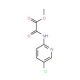 Methyl [(5-chloropyridin-2-yl)amino](oxo)acetate - chemical structure image