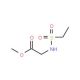 methyl [(ethylsulfonyl)amino]acetate - chemical structure image