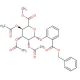 Methyl 1-((2-Benzyloxycarbonxyl)phenyl)-2,3,4-tri-O-acetyl-β-D-glucopyranuronate (CAS 221287-88-3) - chemical structure image
