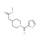 methyl [1-(2-furoyl)piperidin-4-yl]acetate - chemical structure image