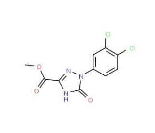 Methyl 1-(3,4-dichlorophenyl)-2,5-dihydro-5-oxo-1H-1,2,4-triazole-3-carboxylate - chemical structure image
