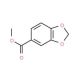 Methyl 1,3-benzodioxole-5-carboxylate (CAS 326-56-7) - chemical structure image
