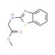 methyl (1,3-benzothiazol-2-ylamino)acetate - chemical structure image