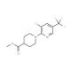 Methyl 1-[3-chloro-5-(trifluoromethyl)-2-pyridinyl]-4-piperidinecarboxylate - chemical structure image