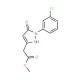 methyl [1-(3-chlorophenyl)-5-oxo-2,5-dihydro-1H-pyrazol-3-yl]acetate - chemical structure image