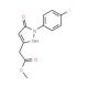methyl [1-(4-fluorophenyl)-5-oxo-2,5-dihydro-1H-pyrazol-3-yl]acetate - chemical structure image