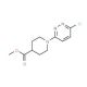 Methyl 1-(6-chloro-3-pyridazinyl)piperidine-4-carboxylate (CAS 339276-34-5) - chemical structure image