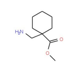 Methyl 1-aminomethyl-cyclohexanecarboxylate (CAS 99092-04-3) - chemical structure image