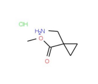 Methyl 1-(aminomethyl)cyclopropanecarboxylatehydrochloride - chemical structure image