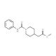 methyl [1-(anilinocarbonyl)piperidin-4-yl]acetate - chemical structure image