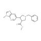 Methyl 1-benzyl-4-(3-methyl-3H-imidazo-[4,5-b]pyridin-6-yl)pyrrolidine-3-carboxylate - chemical structure image