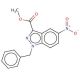 Methyl 1-benzyl-5-nitroindazolyl-3-carboxylate - chemical structure image