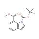 Methyl 1-BOC-indole-7-carboxylate (CAS 917562-23-3) - chemical structure image