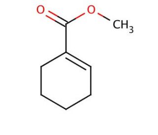 Methyl 1-cyclohexene-1-carboxylate (CAS 18448-47-0) - chemical structure image