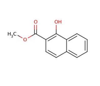 Methyl 1-hydroxy-2-naphthoate (CAS 948-03-8) - chemical structure image