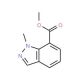 Methyl 1-methyl-1H-indazole-7-carboxylate (CAS 1092351-84-2) - chemical structure image