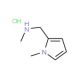 Methyl-(1-methyl-1H-pyrrol-2-ylmethyl)-amine hydrochloride - chemical structure image