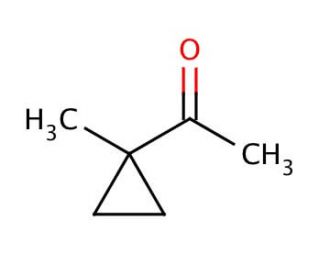 Methyl 1-methylcyclopropyl ketone (CAS 1567-75-5) - chemical structure image