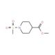 Methyl 1-(methylsulfonyl)-4-piperidinecarboxylate (CAS 320424-42-8) - chemical structure image