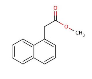 Methyl 1-naphthaleneacetate (CAS 2876-78-0) - chemical structure image