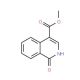 Methyl 1-oxo-1,2-dihydro-4-isoquinolinecarboxylate (CAS 37497-84-0) - chemical structure image