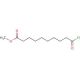 Methyl 10-chloro-10-oxodecanoate (CAS 14065-32-8) - chemical structure image