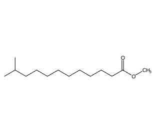 Methyl 11-methyldodecanoate (CAS 5129-57-7) - chemical structure image