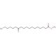 Methyl 12-oxooctadecanoate (CAS 2380-27-0) - chemical structure image