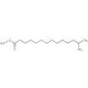 Methyl 13-methylmyristate (CAS 5129-59-9) - chemical structure image