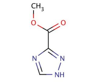 Methyl-1H-1,2,4-triazole-3-carboxylate (CAS 4928-88-5) - chemical structure image