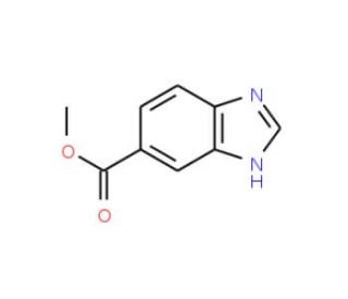 Methyl 1H-benzimidazole-5-carboxylate (CAS 26663-77-4) - chemical structure image