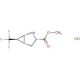 methyl (1R,3S,5R,6R)-6-(trifluoromethyl)-2-azabicyclo[3.1.0]hexane-3-carboxylate hydrochloride (CAS 1955474-89-1) - chemical