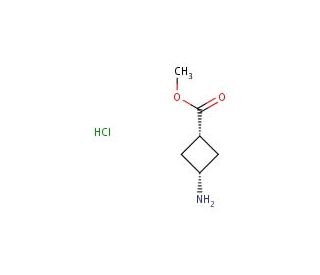 Methyl (1s,3s)-3-aminocyclobutane-1-carboxylate hydrochloride (CAS 1212304-86-3) - chemical structure image