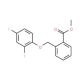 Methyl 2-[(2,4-difluorophenoxy)methyl]benzoate - chemical structure image