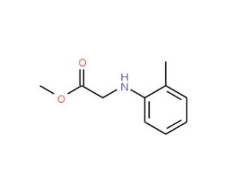 methyl 2-[(2-methylphenyl)amino]acetate - chemical structure image