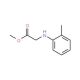 methyl 2-[(2-methylphenyl)amino]acetate - chemical structure image