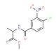 methyl 2-[(4-chloro-3-nitrobenzoyl)amino]propanoate - chemical structure image