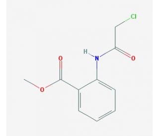 methyl 2-[(chloroacetyl)amino]benzoate (CAS 58915-18-7) - chemical structure image