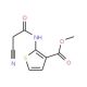 Methyl 2-[(cyanoacetyl)amino]thiophene-3-carboxylate - chemical structure image