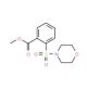 Methyl 2-[(morpholin-4-yl)sulphonyl]benzoate (CAS 502182-56-1) - chemical structure image
