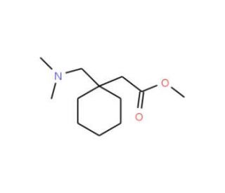 Methyl 2-{1-[(dimethylamino)methyl]cyclohexyl}acetate - chemical structure image