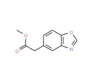 Methyl 2-(1,3-benzoxazol-5-yl)acetate (CAS 97479-79-3) - chemical structure image
