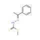 methyl 2-(1-phenylethylidene)hydrazinecarbodithioate - chemical structure image