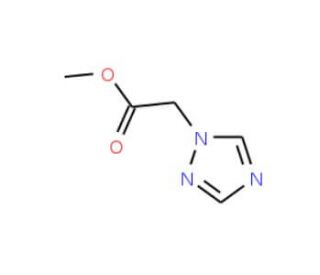 Methyl 2-(1H-1,2,4-triazol-1-yl)acetate (CAS 106535-16-4) - chemical structure image