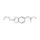 Methyl 2-(2-butyl-1,3-benzoxazol-5-yl)acetate - chemical structure image
