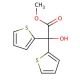 Methyl 2,2-dithienyl glycolate (CAS 26447-85-8) - chemical structure image